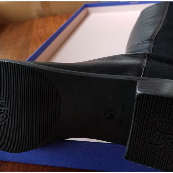 Stuart Weitzman Leather 50-50 Black Nappa Leather Boot – BRAND NEW! - Picture 9 of 10